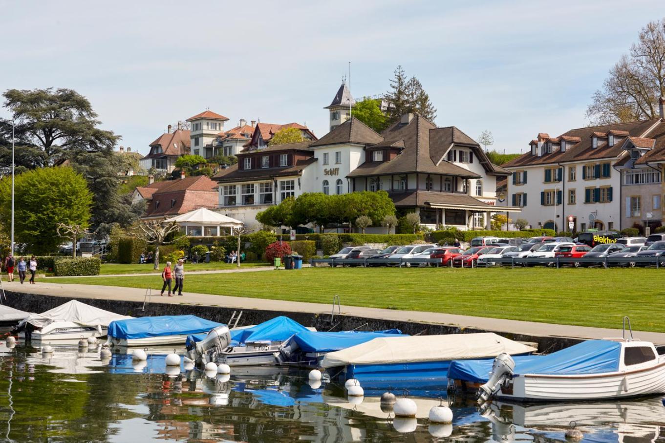 Hotel Schiff Am See Murten Exterior photo